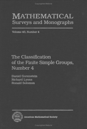 The Classification of the Finite Simple Groups: Uniqueness Theorems (Mathematical Surveys & Monographs)