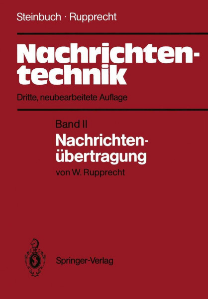 Nachrichtentechnik: Band II: Nachrichtenübertragung (German Edition)