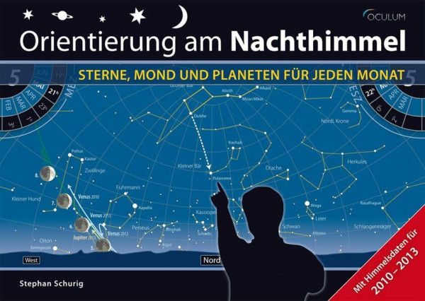 Orientierung am Nachthimmel: Sterne, Mond und Planeten für jeden Monat