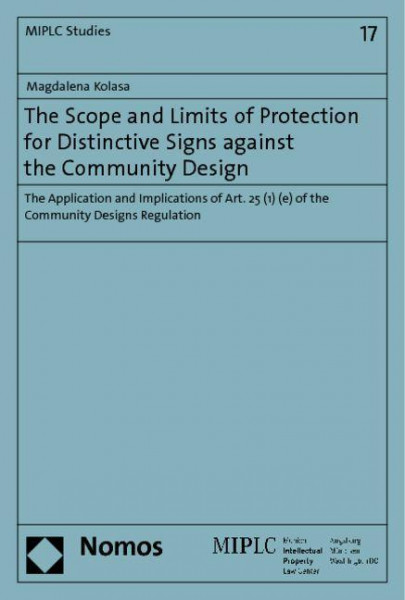 The Scope and Limits of Protection for Distinctive Signs against the Community Design