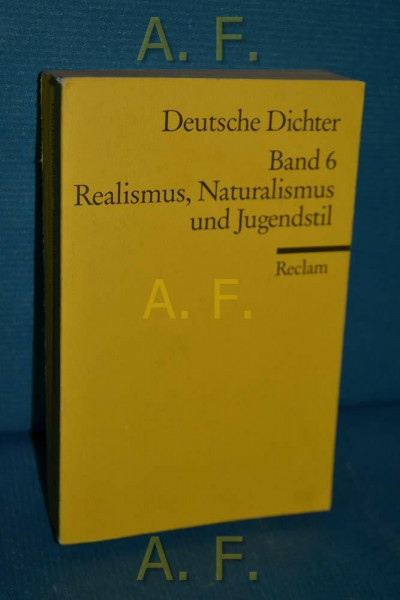 Deutsche Dichter. Leben und Werk deutschsprachiger Autoren: Realismus, Naturalismus und Jugendstil