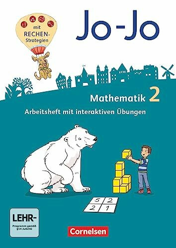 Jo-Jo Mathematik - Allgemeine Ausgabe 2018 - 2. Schuljahr: Arbeitsheft - Mit interaktiven Übungen online