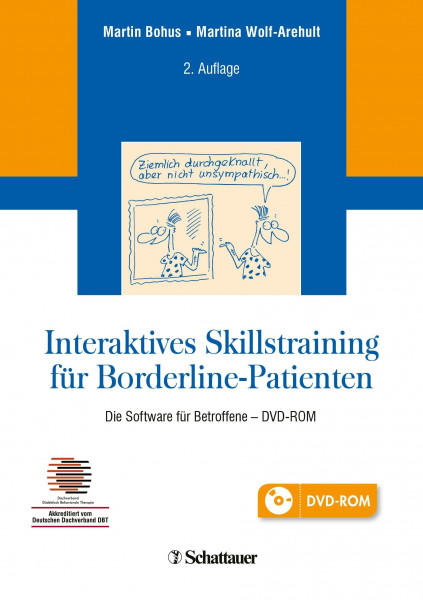 Interaktives Skillstraining für Borderline-Patienten: Die Software für Betroffene - DVD-ROM - Akkreditiert vom Deutschen Dachverband DBT