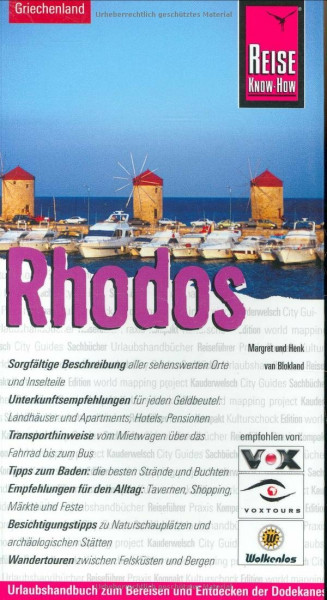 Rhodos: Urlaubshandbuch (Reise Know-How - Urlaubshandbuch)