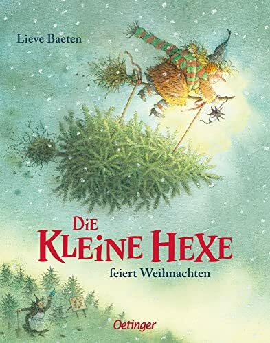 Die kleine Hexe feiert Weihnachten. Pappbilderbuch