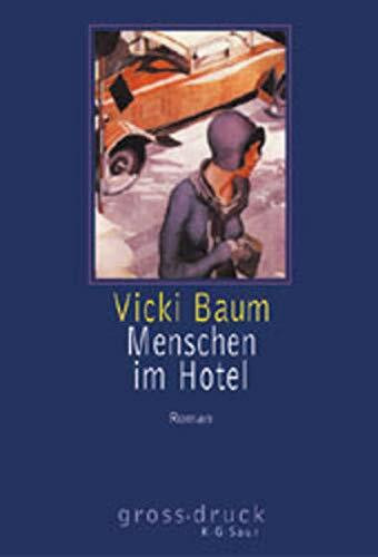 Menschen im Hotel. Großdruck