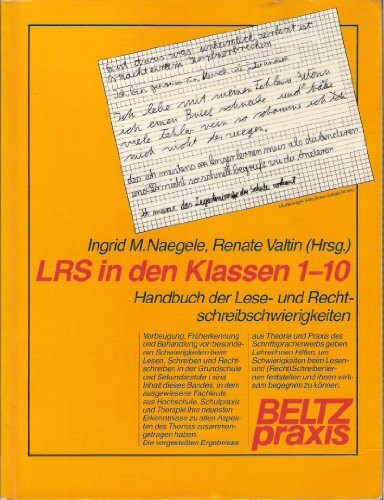 LRS in den Klassen 1-10: Handbuch der Lese-Rechtschreibschwierigkeiten (Beltz Praxis)