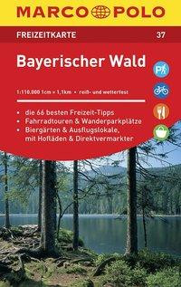 MARCO POLO Freizeitkarte Bayerischer Wald 1:110 000