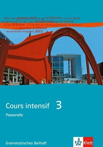 Cours intensif 3. Ausgabe Passerelle 3: Grammatisches Beiheft 3. Lernjahr (Cours intensif. Französisch als 3. Fremdsprache)