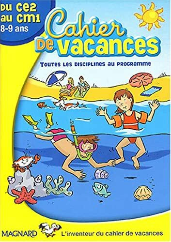 Cahier de vacances du CE2 au CM1
