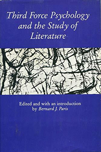 Third Force Psychology and the Study of Literature