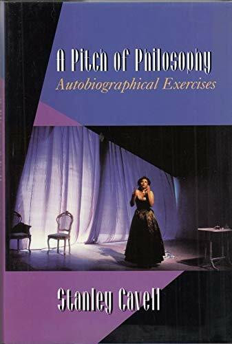 A Pitch of Philosophy: Autobiographical Exercises (Jerusalem-Harvard Lectures)