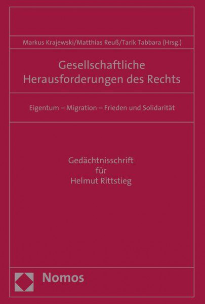 Gesellschaftliche Herausforderungen des Rechts