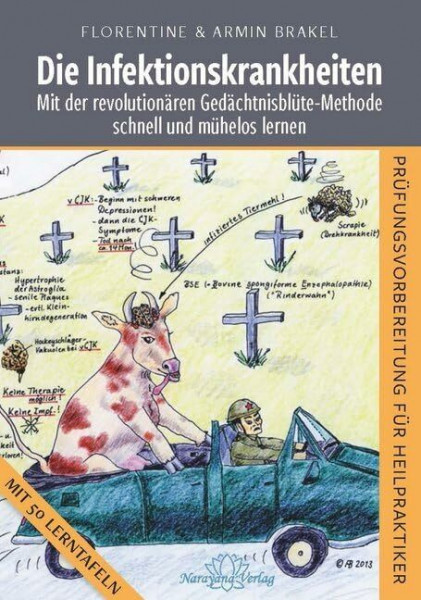 Die Infektionskrankheiten: Mit der revolutionären Gedächtnisblüte-Methode schnell und mühelos lernen-PRÜFUNGSVORBEREITUNG FÜR HEILPRAKTIKER