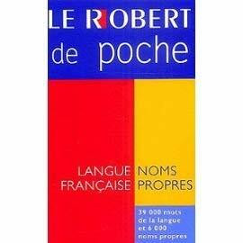 Micro Robert Poche Dictionnaire Des Noms Propres