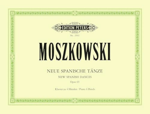New Spanish Dances for Piano Duet Op. 65 (Edition Peters)