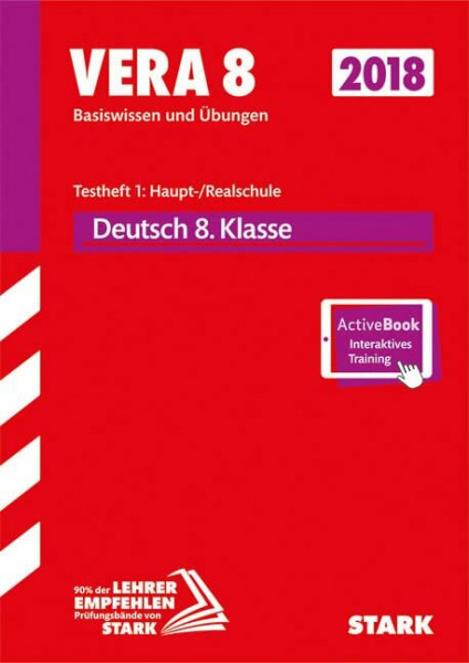 STARK VERA 8 Testheft 1: Haupt-/Realschule - Deutsch: Mit Online-Zugang