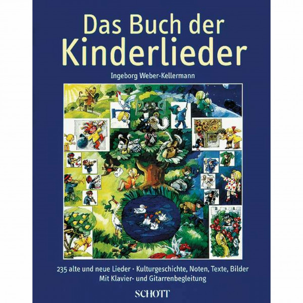 Das Buch der Kinderlieder: 235 alte und neue Lieder. Gesang und Klavier (Gitarre). Liederbuch.
