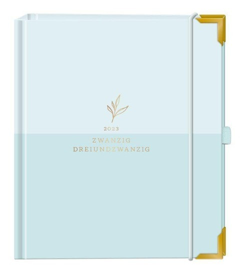 Premium-Terminplaner "Dusty Mint" 2023