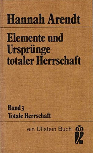 Elemente und Ursprünge totaler Herrschaft III. Totale Herrschaft.