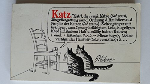 Katz, die, auch: Katze, Säugetiergattung