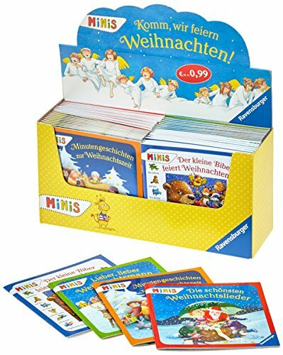 Verkaufs-Kassette "Ravensburger Minis 102 - Komm, wir feiern Weihnachten!": Der kleine Biber feiert Weihnachten / Die schönsten Weihnachtslieder / ... ... / Minutengeschichten zur Weihnachtszeit