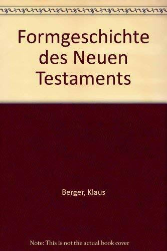 Formgeschichte des Neuen Testaments