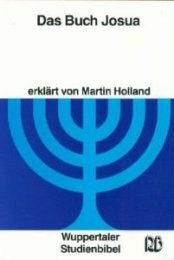 Wuppertaler Studienbibel, AT, Sonderausgabe, Das Buch Josua