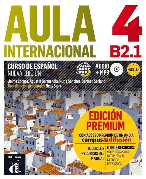 Aula internacional nueva edición 4. Libro del alumno + MP3-CD + Premium