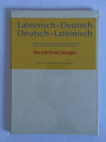 Digitale Bibliothek 69: Lateinisch-Deutsch / Deutsch-Lateinisch