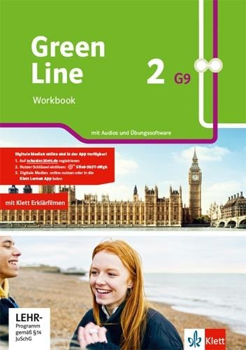 Green Line 2 G9. Workbook mit Audios und Übungssoftware Klasse 6