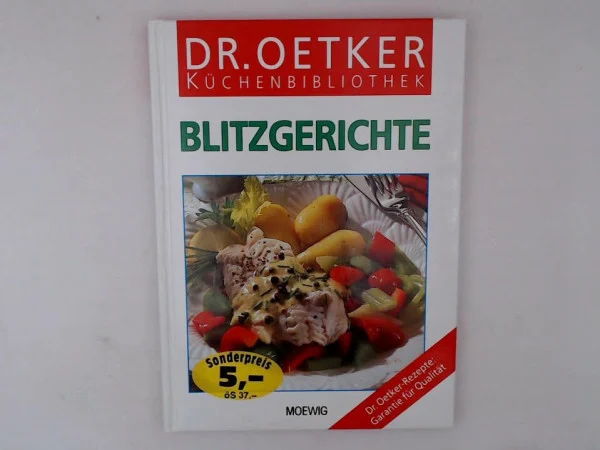Blitzgerichte (Dr. Oetker Küchen-Bibliothek))