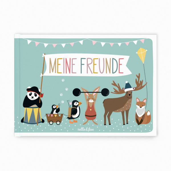 Meine Freunde: Freundebuch für Kinder in der Grundschule und Kindergarten. Zum Schreiben und Malen. Freundschaftsbuch.: Ein Freundschaftsbuch - Freundebuch für Kinder zum Schreiben und Malen