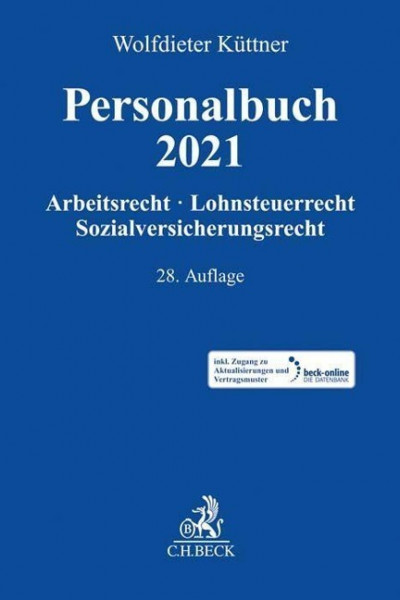 Personalbuch 2021