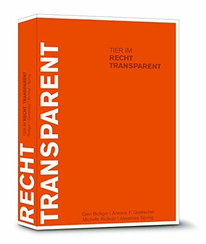 Tier im Recht Transparent