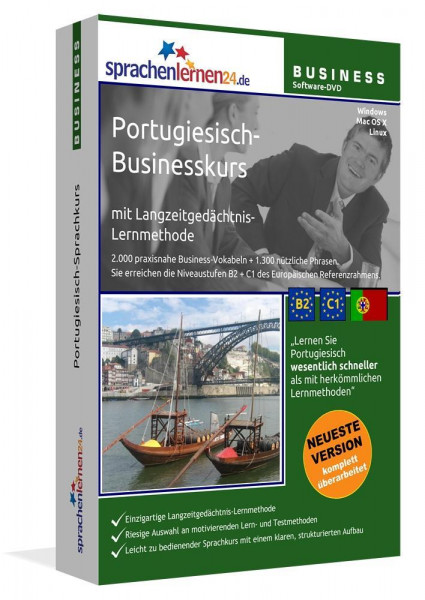 Sprachenlernen24.de Portugiesisch-Businesskurs Software