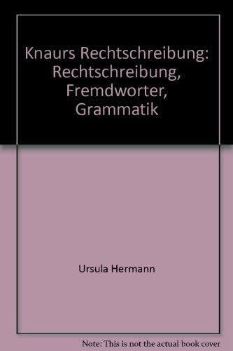 Knaurs Rechtschreibung