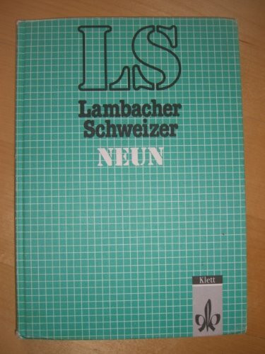 Lambacher-Schweizer, Ausgabe Hessen, Sachsen, Thüringen, Sachsen-Anhalt und Mecklenburg-Vorpommern, 9. Schuljahr