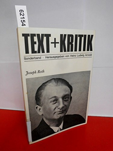 Joseph Roth (TEXT+KRITIK Sonderband)