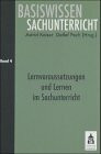 Lernvoraussetzungen und Lernen im Sachunterricht (Basiswissen Sachunterricht)