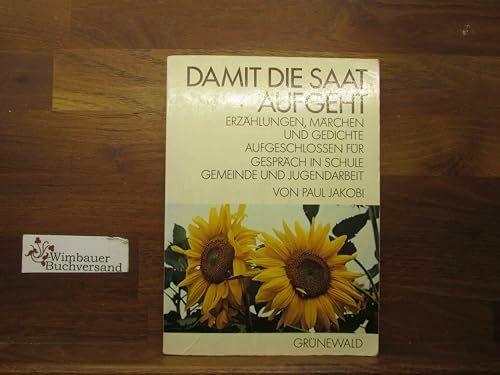 Damit die Saat aufgeht