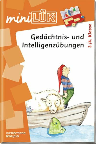 miniLÜK: Fördern und Fordern / Gedächtnis- und Intelligenzübungen: 3. / 4.Klasse