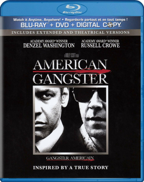 American Gangster (Unrated Extended Version Blu-ray + DVD + Digital Copy)