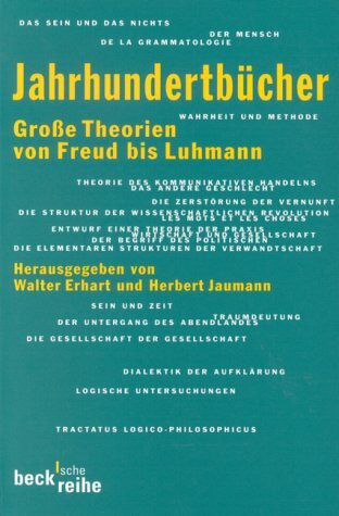 Jahrhundertbücher: Große Theorien von Freud bis Luhmann: Grosse Theorien von Freud bis Luhmann (Beck'sche Reihe)
