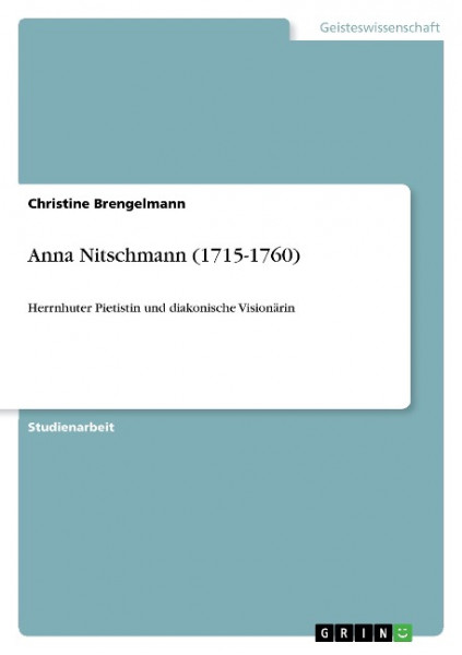 Anna Nitschmann (1715-1760)