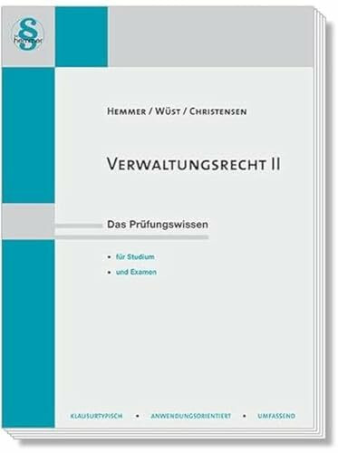 14820 - Skript Verwaltungsrecht II (Skripten - Öffentliches Recht)