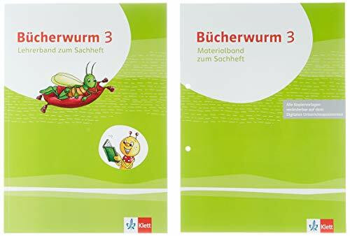 Bücherwurm Sachunterricht 3. Lehrerband mit Kopiervorlagen Klasse 3. Ausgabe für Berlin, Brandenburg, Mecklenburg-Vorpommern, Sachsen-Anhalt und Thüringen
