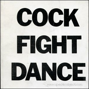 Cock fight dance ; - Lewitt, Sol