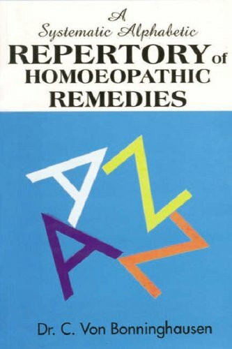 Systematic Alphabetic Repertory of Homeopathy