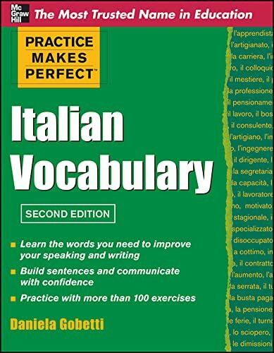 McGraw-Hill Education Practice Makes Perfect Italian Vocabulary (Practice Makes Perfect Series)